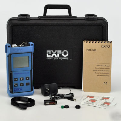 Exfo fiber optic power meter tester fot-93A 840/1650NM
