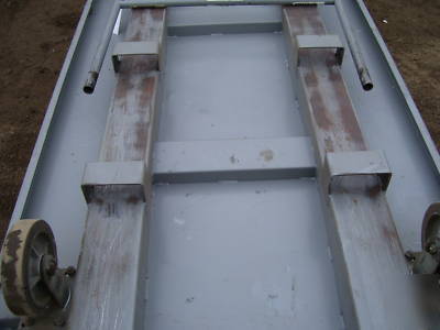 Industrial tug cart or tool shop cart