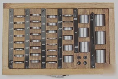 Jig bore mill space block set 36 pcs