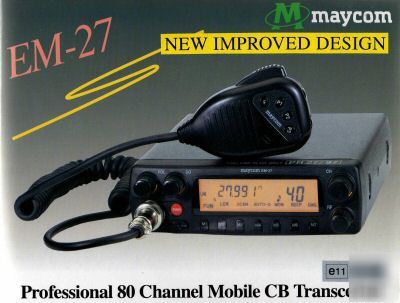 Maycom EM27 cb radio - latest model - in stock now