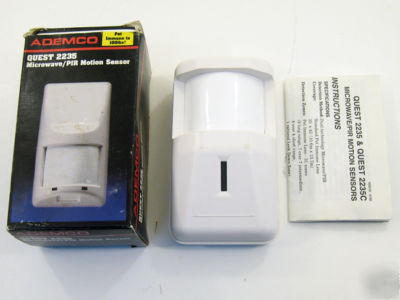 New ademco quest 2235 pir motion sensor 100LBS immune