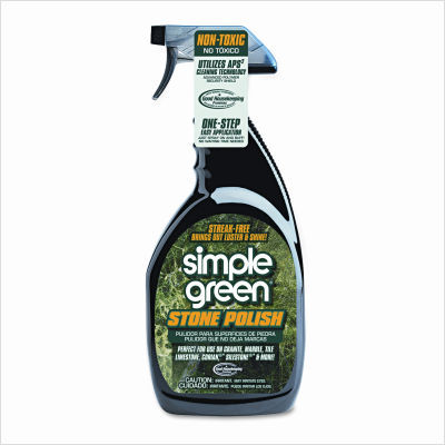 Streak-free stone polish, unscented, 32OZ bottle