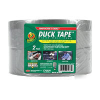 2PK duck tape contractor's choice 1.88IN x 60YD each 