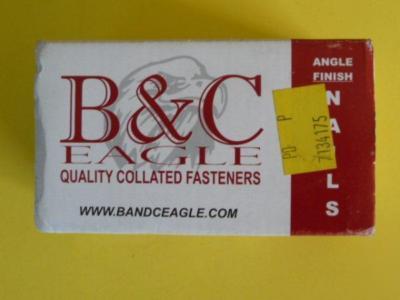 B & c eagle AF16X212 2-1/2-inch by 16 gauge by 20 deg.