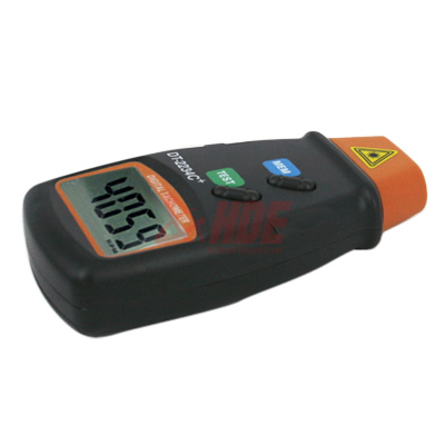 Digital photo laser tachometer non contact tool