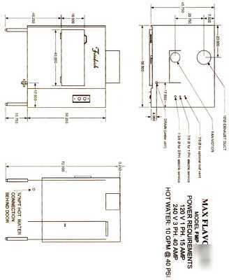 Fredrich max flavor fmp 400 smoker roaster smokehouse