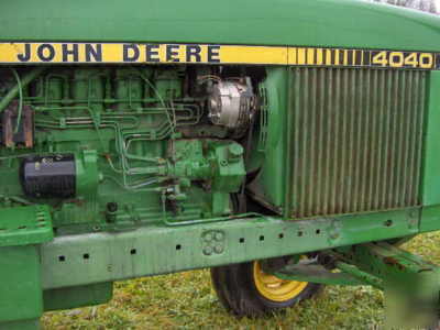 Jd john deere 4040 tractor 2WD 90HP quad trans pa