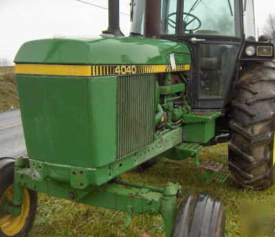 Jd john deere 4040 tractor 2WD 90HP quad trans pa