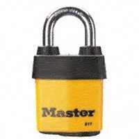 Master lock laminated pin tumbler padlock #911DPF