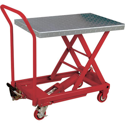 Northern industrial hydraulic table cart - 500LB.