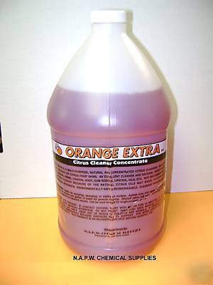 Orange extra citrus cleaner concentrate 2 gal.