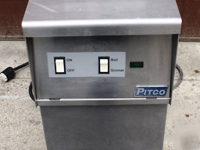 Pitco pasta cooker model PE14D-ctm 208V PH1 very nice 