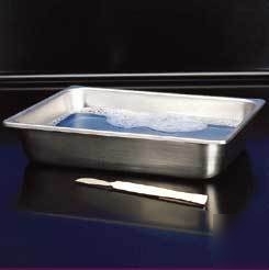 Polar ware instrument trays, stainless steel 1202-0