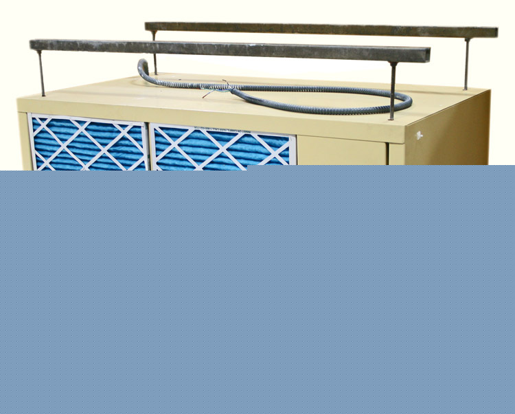 Pure aire 3000 vertical laminar flow system fume hood
