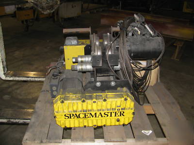 R&m spacemaster 2 ton wire rope hoists robins and myers