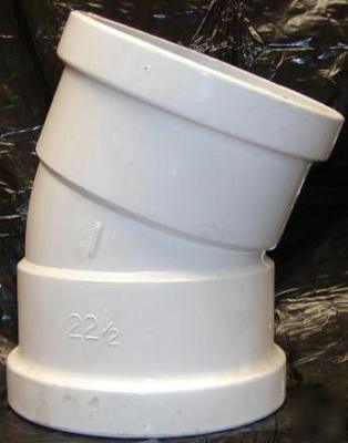 Sdr 35 gasketed sewer fitting - elbow 1/16 bend 6