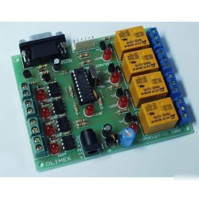 Sparkfun-olimex 18 pin pic development board inc relays
