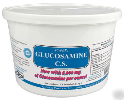 Su-per glucosamine c.s. powder w/chondroitin