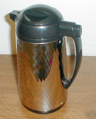  chrome swirl coffee-tea-creamer thermos, carafe 120876