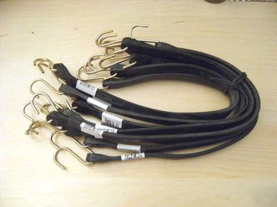 Heavy duty epdm rubber tie down straps (10 @ 21