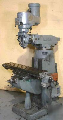 1-1/2 hp bridgeport vertical mill series 1, #18645