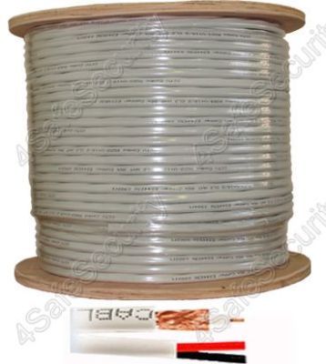 1000FT siamese cable ul approved & braided bare copper