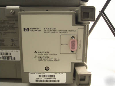 Agilent 54620C logic analyzer w/ 54659B