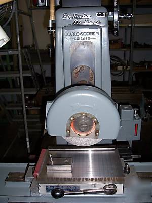 Boyar schultz 612 deluxe surface grinder, walker chuck
