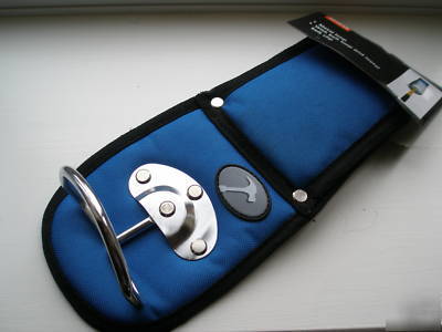 Canvas hammer holder /sling with metal loop & belt clip