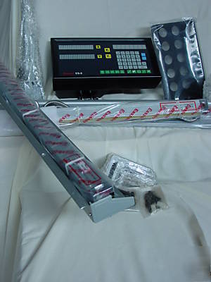 Digital readout dro 2-axis vertical knee mill package
