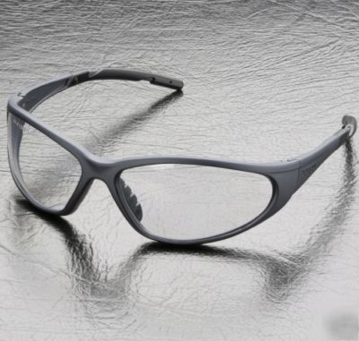 Elvex xts alien style safety glasses, clear anti-fog