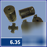 Jaw coupling 6.35MM x 8.00MM (ASC1) X1PCS cnc xyz