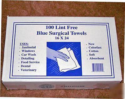 New 100 /cleaning/ surgical/ detailing/shop/towels