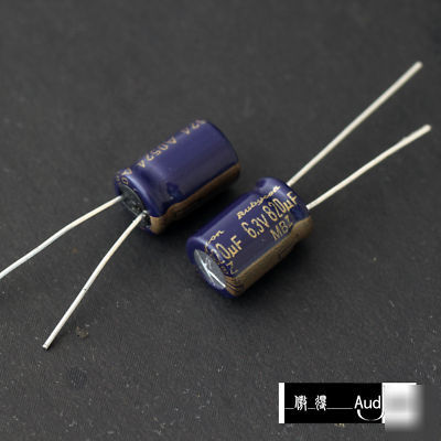 New 120PCS 820UF 6.3V rubycon mbz pc capacitors 