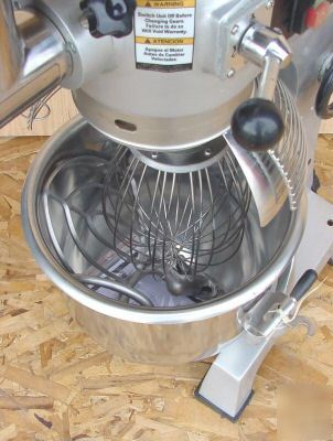 New boxer 20 qt mixer w/ paddle hook whip meat grinder