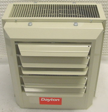 New dayton forced air electric utility heater