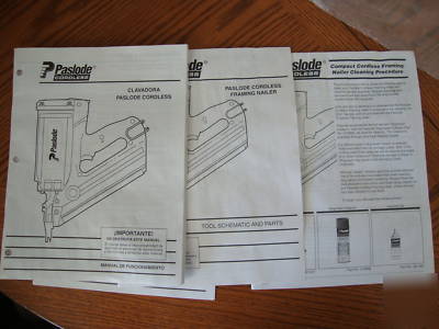 Paslode imct impulse cordless framing nailer nice 