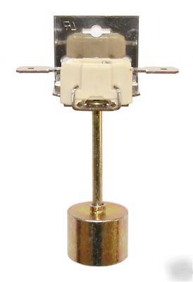 Pendulum tip-over switch -alternative to mercury switch
