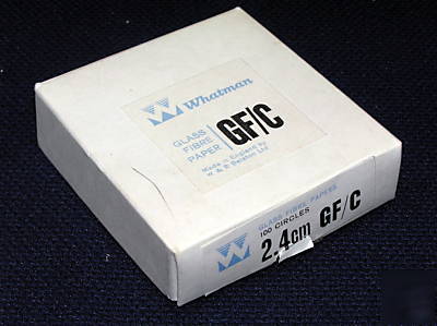 Whatman grade gf/c glass microfiber filters