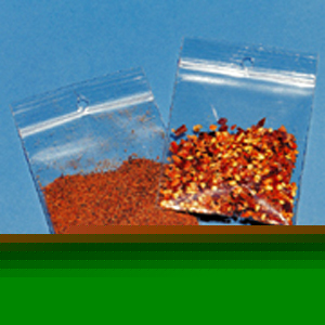 1000 - 3X5 2 mil hi-clarity polypropylene ziplock bags 