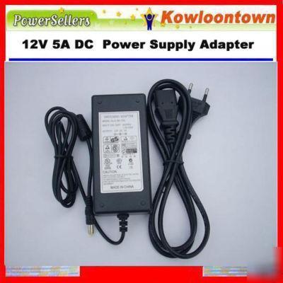 12V 5A dc power supply adapter for cctv/balance charger