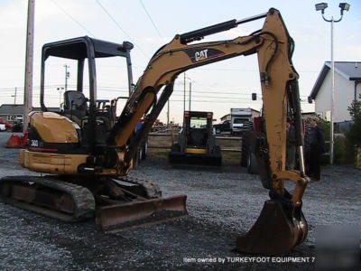 Cat 303CR mini excavator thumb 2-speed 303 cr