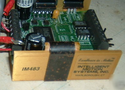 IM483 stepping motor driver ims inteligent motion 