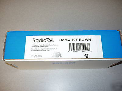 Lutron ramc-10T-rl-wh [white], lutron radiora
