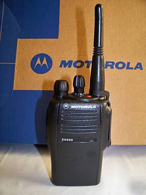 Motorola EX500 police fire two way raidos 16CH 4W uhf 