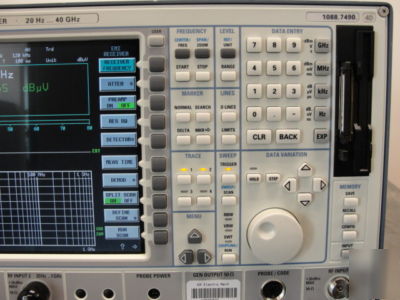 R&s ESIB40 emi test receiver 20 hz - 40 ghz w/ options