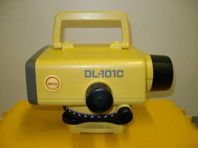 Topcon dl-101C digital level surveying equipment