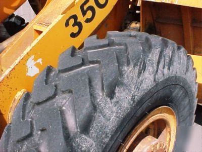 1980 clark 35C wheel loader with backhoe attachment