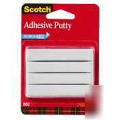 3M scotch removable adhesive putty white 2OZ |1 pack|