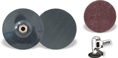 4X5/8-11GRIPPER pad 4KEEN/3M scd sanding disc sandpaper